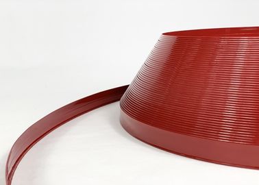 2CM Plastic Aluminium Trim Cap Fleksibilitas Yang Baik Untuk Pembuatan Logo Kantor Tepi