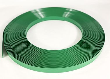 Satu Inch Green Color Channel Letter Plastic Trim Cap Dengan Lindungi Film Instalasi Mudah