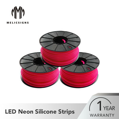 50 Meter 12mm Tebal Mawar Merah 5050 SMD LED Neon Flex Strip