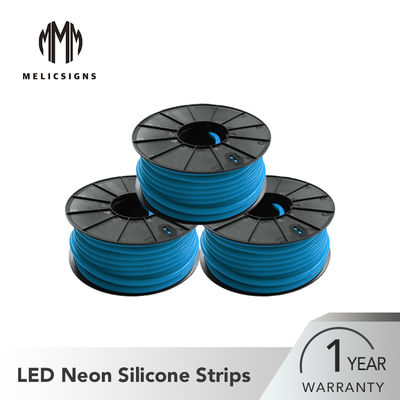 Lampu Neon Strip LED Biru Panjang 50M Untuk Iklan Luar Ruang