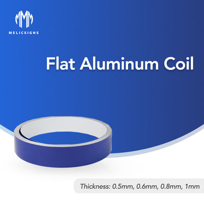Pengoperasian Aluminium Trim Cap Mudah, Aluminium Strip Coil Untuk Surat Saluran
