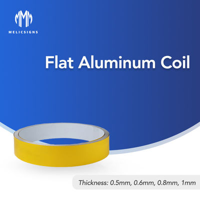 Tutup Trim Aluminium Dilapisi PE Warna-warni Topi Trim Ketebalan 0,6 mm