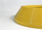 Coffee Bar 3D Plastic Aluminium Yellow Color Plastic Trim Cap Untuk Channel Letter Edge Kekuatan Tinggi