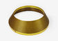 Gold Luxury J Shape Plastic Trim Strip Cap 2.0 CM 35/45 Meter Dengan Aluminium