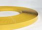 Bentuk Panah Tutup Trim Aluminium Plastik Warna Kuning Meliputi 1 Inch Fleksibilitas Yang Baik