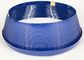 Warna Biru Plastik Aluminium J Cap Trim 3/4 `` Untuk Tanda Huruf 3D Membuat Cap Trim Plastik
