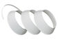 Mutiara Warna Putih Membuat J Bentuk Topi Potong Plastik Tahan Air 2.0 CM Penggunaan Pusat Perbelanjaan
